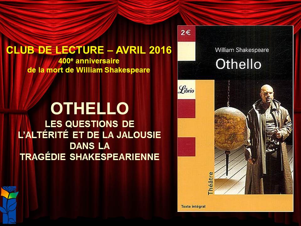 Club de lecture - Avril 2016